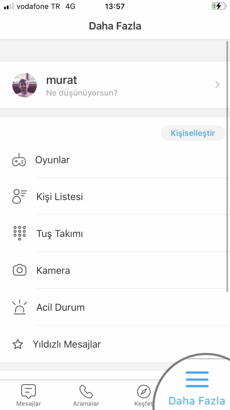 bip hesabı nasıl silinir