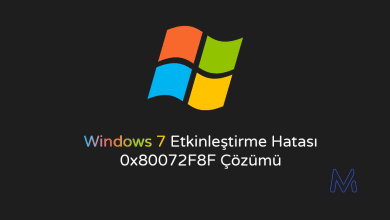 windows 7 etkinleştirme hatası 0x80072F8F çözümü